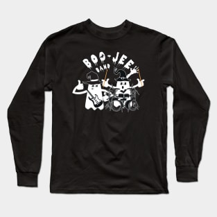 BOO JEE Ghostly Band - Friendly Ghosts - Funny Halloween Ghost Long Sleeve T-Shirt